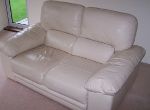 Leather Sofa Cleaning Before and After